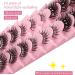 Shop 10 Pairs of Handmade Glitter Diamond False Eyelashes Reusable Fluffy & Easy to Wear for Parties & Festivals - Buy Online on GoSupps.com