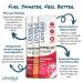 Levelle Nutrition Energy Gel Variety Sampler Real Food Fuel for Female Endurance Athletes | Vegan No Artificial Additives | 6-Pack (40g Each) 3 Flavors Assorted Flavors 6 Count (Pack of 1) - Buy Online on GoSupps.com