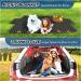 5-in-1 Dog Car Seat Cover for Back Seat | Waterproof & Scratchproof Car Hammock for Dogs | Nonslip & Mesh Window Car Pet Seat Protector with Belt | Fits Cars, Trucks, SUVs | Black 53x59 - Buy Online on GoSupps.com