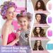 Mabufun 50 PCS Hair Rollers With Clips For Long Hair Curlers Velcro Rollers Jumbo Hair Rollers Self Grip Hair Roller Set 22 Stainless Steel Clips And A Storage Bag - Buy Online on GoSupps.com