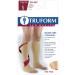 Buy Truform 30-40 mmHg Compression Stockings for Men and Women - Knee High Open Toe Beige - Medium (Pack of 2) | International Shipping Available - Buy Online on GoSupps.com