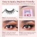 Magnetic Eyelashes and Eyeliner Kit | 10 Pairs 4D Natural Look False Lashes | No Glue Needed, Reusable, Long Lasting | Self Adhesive with 4 Tubes of Magnetic Liner, Tweezers | 10 Packs Gift Box - Buy Online on GoSupps.com