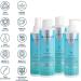 Valquer - Lot of 4 Bioplex products - Complete treatment - Hair reconstructor and protector - Deep repair of damaged hair - Vegan and sulfate-free - Buy Online on GoSupps.com