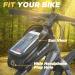 Taikoul 2L Waterproof Bicycle Frame Bag with TPU Touchscreen & 3D Sun Visor - Ideal Handlebar Bag for Racing Bikes Fits Smartphones up to 7.0 - Buy Online on GoSupps.com
