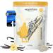 Vegardians innovative vegan protein powder vanilla (900g) - real vanilla - creamy delicious & well soluble ideal for enjoying - soy- & wheat -free - vegan protein powder