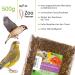 UGF Soldier Fly Larvae (500g) - Superior to Dried Mealworms - 85x Calcium - Ideal Treats for Birds Turtles Rodents & More - Buy Online on GoSupps.com