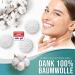 Jean Carol NaturalCare Cotton WattPads - Lint-Free Eco-Friendly Face Cleaning Pads (15x90 pcs) - 100% Natural Fiber Advantage Pack - Buy Online on GoSupps.com