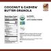 Nature's Path Organic Gluten Free Coconut Cashew Butter Granola 11oz (Pack of 8) | Non-GMO, High Fiber, Plant Protein | Digestive Health Support - Buy Online on GoSupps.com