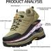 CAMEL CROWN Women's Waterproof Hiking Shoes | Non-Slip & Lightweight Sneakers - Taupe, Size 8.5 - Buy Online on GoSupps.com
