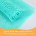 Tudomro 9 Pcs African Exfoliating Net - 31.5 Inches Back Body Scrubber for Daily Bathing - 9 Colors - Buy Online on GoSupps.com