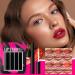 Lip Stain Peel Off Lot de 6 teints l vres longue dur e waterproof Magic Stain - Tr s pigment s et r sistants aux taches - Pour femmes filles s urs filles amies et famille - Buy Online on GoSupps.com