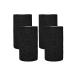 Herolio 4 x self -adhering bandage horse tape bandage tape binding - elastic adhesive bandage for humans dog horses - ideal for general applications sport animal care (black 10 x 450 cm) 10 x 450 cm black