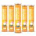 Nutrazul Immune Triple Action Effervescent Tablets with Vitamin C 1000mg Vitamin D Zinc Support Daily Routine Vegan Gluten-Free Sugar-Free Lactose-Free Orange Flavor 20 Tablets (Pack of 5x20)