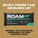 ROAM Natural Protein Bars - High Protein Low Carb Meal Replacement (Original, 12 Count) - Buy Online on GoSupps.com