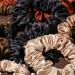 Slip Pure Silk Back to Basics Assorted Scrunchies - Light Brown - 100% Pure 22 Momme Mulberry Silk Scrunchies for Women - Hair-Friendly + Luxurious Elastic Scrunchies Set (3 Scrunchies) - Buy Online on GoSupps.com