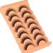 Natural Mink False Lashes - Wispy Cat Eye - Volume Strip Lashes Multipack (7 Pairs) by Eefofnn - International Shipping Available - Buy Online on GoSupps.com