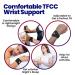 Compression Wrist Brace for TFCC Tears & Carpal Tunnel Pain Relief | Adjustable Support for Men & Women | Large Wrist Wrap for Gym & Daily Use - Buy Online on GoSupps.com