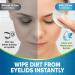 JJ CARE Eyelid Wipes: Box of 80 Individually-Wrapped Eye Cleansing Wipes for Dry Eyes, Hypoallergenic Eye Makeup Remover & Eyelash Wipes - Buy Online on GoSupps.com