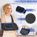Arm Sling Shoulder Immobilizer with Storage Bag - Blue | Ideal for Shoulder Injury Recovery | For Men and Women | Torn Rotator Cuff, Surgery, Fracture, Strain - Buy Online on GoSupps.com