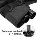 Yaegoo Oxford Hunting Archery Quiver | 3-Tube with Shoulder Strap for Back or Waist Use - Buy Online on GoSupps.com