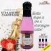 Buy Hot Flowers Bubble Bath Scented Foam for Men & Women Relaxing & Moisturizing Soak in Champagne-Shaped Bottles - Buy Online on GoSupps.com