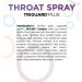 TriGuard Plus Throat Spray - 3-in-1 Immune Support with Elderberry, Olive Leaf & Colloidal Silver | Powerful Immune Booster | Great Taste 2oz - Buy Online on GoSupps.com