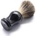 Edwin Jagger 81P36 Classic Badger Shaving Brush - Black Ebony | Men's Shaving Cream/Soap - Buy Online on GoSupps.com