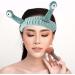 Dinghaole Creative Face Wash Headband for Women - Palm and Snail Cartoon Cute Coral Fleece Elastic Hair Band for Shower Sports Skincare and Makeup - Buy Online on GoSupps.com