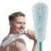 RENOOK Back Scratcher and Shower Brush  Back Scrubber for Shower  Extra Large Curved Handle Dry Wet Brushing Backscratchers for Adults Men Women Kids