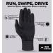 Tough Outdoors Touch Screen Running Gloves - Winter Glove Liners for Texting Sports & Exercise | Medium/Large - Buy Online on GoSupps.com
