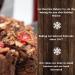 Beatrice Bakery 2lb Gourmet Chocolate Fruitcake Fudge Brownie with Cherries, Pineapple, Raisins, Walnuts, Pecans | Gift Box Included - Buy Online on GoSupps.com