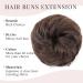 Buy Premium Hair Extensions for Updos | Voluminous Hair Ties in Dark & Light Brown - 45g - Buy Online on GoSupps.com