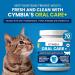 Cymbia Cat Oral Care+ Cat Dental Chew Supplement for Plaque & Tartar Control Fresher Breath & Stronger Immune System Natural Ingredients for Cat Dental Care Approx. 70 Days Supply - Buy Online on GoSupps.com