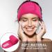 Whaline Spa Facial Headband Make Up Wrap Head Terry Cloth Headband Adjustable Towel Band for Face Washing Shower Facial Cover 3 Pieces (White Pink Rose Red) - Buy Online on GoSupps.com