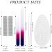 Cobee Glass Nail Files Set - 6 Piece Gradient Crystal Files with Nano Polishes & Foot Scrubber - Cuticle Trimmer for Natural Manicure and Callus Removal - Buy Online on GoSupps.com