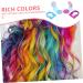  Ipetboom Ipetboom 8 Pieces Hair Chalk for Children 8 Colors Non-Sticky Washable Hair Dye Hair Chalk for Girls with Dark Blonde Hair Washes Out with Shampoo - Buy Online on GoSupps.com