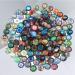 Dangle Earrings 200pcs Mixed Round Glass Mosaic Tiles for DIY Jewelry Making - 10mm Bracelet Beads - Buy Online on GoSupps.com