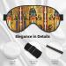 Ancient Egypt Tribe Series Double-Sided Eye Mask for Quality Sleep | Soft & Light Blocking International Shipping - Buy Online on GoSupps.com