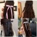 6 Pack Bow Hair Clips for Women Girls Pink White Black Ribbon Hair Bows Elegant Tassel Hair Bow Clips Barrettes Hair Accessories for Girls Teens - Buy Online on GoSupps.com