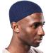 Tough Headwear Kufi Hat - Kufi Hats for Men Muslim, Turkish Kufi Cap Navy Blue