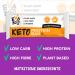 Eva Bold Salted Caramel Keto Bars 12 x 40g - Low Carb High Protein Healthy Snacks - Gluten Free Vegan Dairy Free - 2.2g Net Carbs - Diabetic Diet Friendly - 12 Count - Buy Online on GoSupps.com