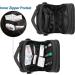 CURMIO Insulin Cooler Travel Case - Diabetes Supplies Bag with Shoulder Strap for Insulin Pen, Glucose Meter, and Diabetic Supplies- Black (Bag Only) - Patented Design - Buy Online on GoSupps.com