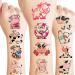 8 Sheet Cow Temporary Tattoos for Kids - 68Pcs Cow Birthday Party Decorations & Supplies, Cute Cow Tattoo Stickers - Ideal Party Favors for Boys & Girls, Schools, Prizes & Themed Events - Buy Online on GoSupps.com