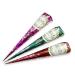 Zenia 100% Natural Henna Paste Hair Dye Cones - 12 Pack, Reddish Brown Color - Buy Online on GoSupps.com