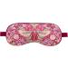 William Morris At Home Lavender Sleep Mask | Vegan & Cruelty-Free | Ultimate Comfort & Blackout with Soft Velvet | Strawberry Thief Design - Buy Online on GoSupps.com