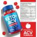 Keto ACV Gummies for Weight Loss - Advanced Diet Supplement for Women - 60 Vegan Apple Cider Vinegar Gummies - Shark Tank Approved - Buy Online on GoSupps.com