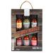 Thoughtfully Chili Sauce Tasting Set - Gift Set With 6 Hot Sauces 21 g Each - Internationally Inspired