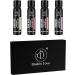 Organic-Edible Full Body Sensual Massage Oil For Date Night-Pack of 4-Travel Size, Gift Box Set, Honeymoon Essentials, No Stain & Non-Sticky, Fractionated Coconut Oil,1.01 Fl Oz Each-4.05 Fl Oz/4pc