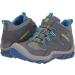 Merrell Chameleon 7 Access Mid WTRPF Hiking Boot Big Kid - Grey/Blue | Sizes 5 | Ages 8-12 - Buy Online on GoSupps.com
