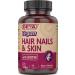 DEVA Vegan Vitamins Hair Nails & Skin Supplement with 500 mcg of Biotin Per Tablet - 90 Tablets